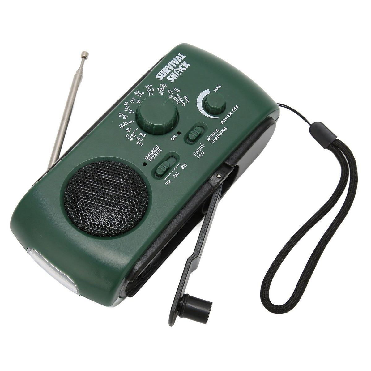Hand Crank Radio Portable Practical LED Torch Outdoor Multi Band AM/FM/SW Solar Hand Crank Weather Radio