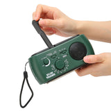 Hand Crank Radio Portable Practical LED Torch Outdoor Multi Band AM/FM/SW Solar Hand Crank Weather Radio