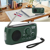 Hand Crank Radio Portable Practical LED Torch Outdoor Multi Band AM/FM/SW Solar Hand Crank Weather Radio