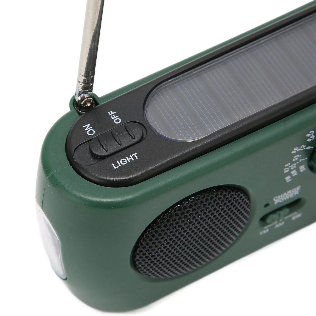 Hand Crank Radio Portable Practical LED Torch Outdoor Multi Band AM/FM/SW Solar Hand Crank Weather Radio
