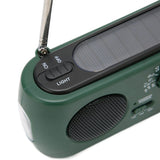 Hand Crank Radio Portable Practical LED Torch Outdoor Multi Band AM/FM/SW Solar Hand Crank Weather Radio - Extra Image