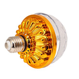 LED Full Color Rotating Lamp RGB LED Color Changing Light Bulb for Party Homes BirthdaysGolden Bulb (6 Colors) - Front View