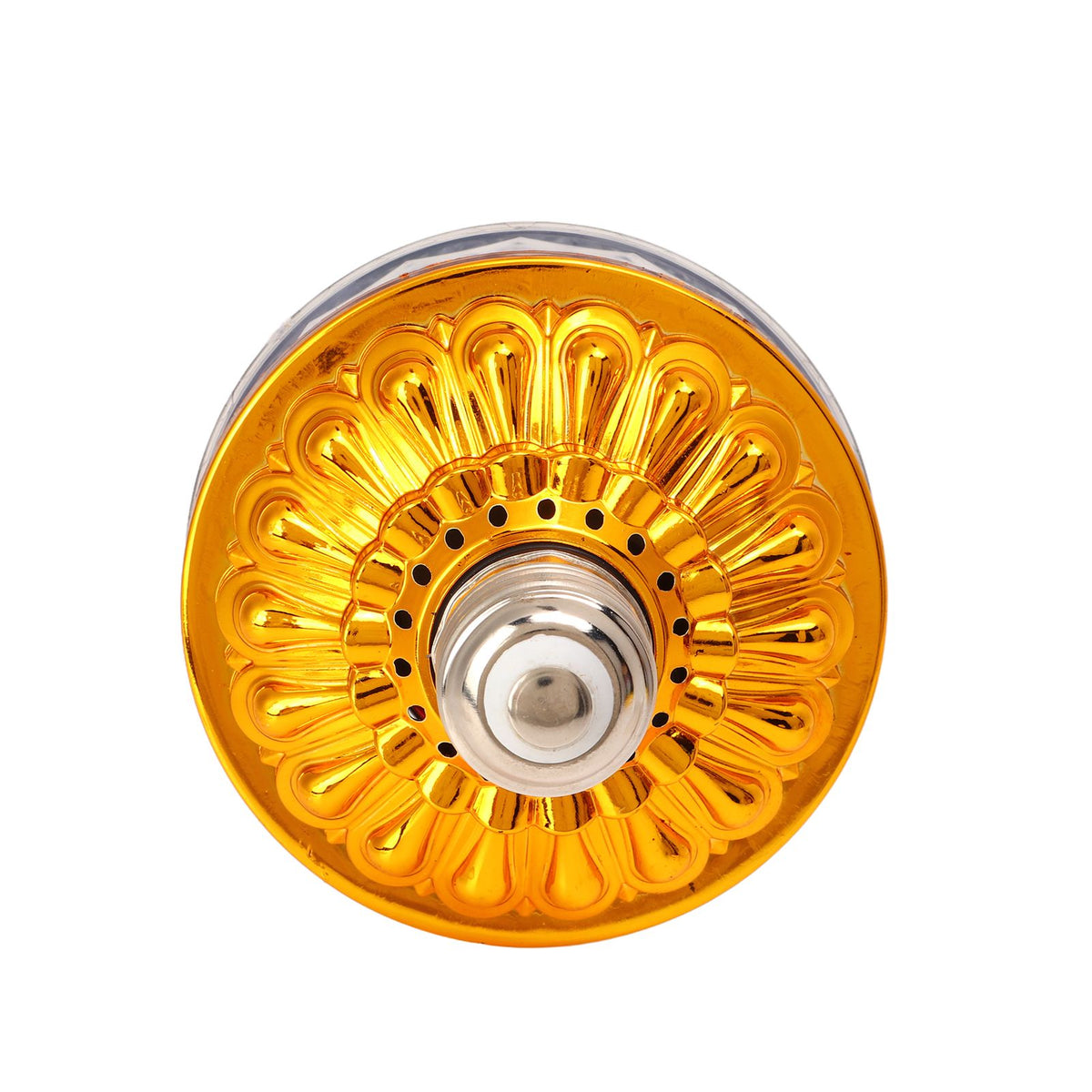 LED Full Color Rotating Lamp RGB LED Color Changing Light Bulb for Party Homes BirthdaysGolden Bulb (6 Colors)