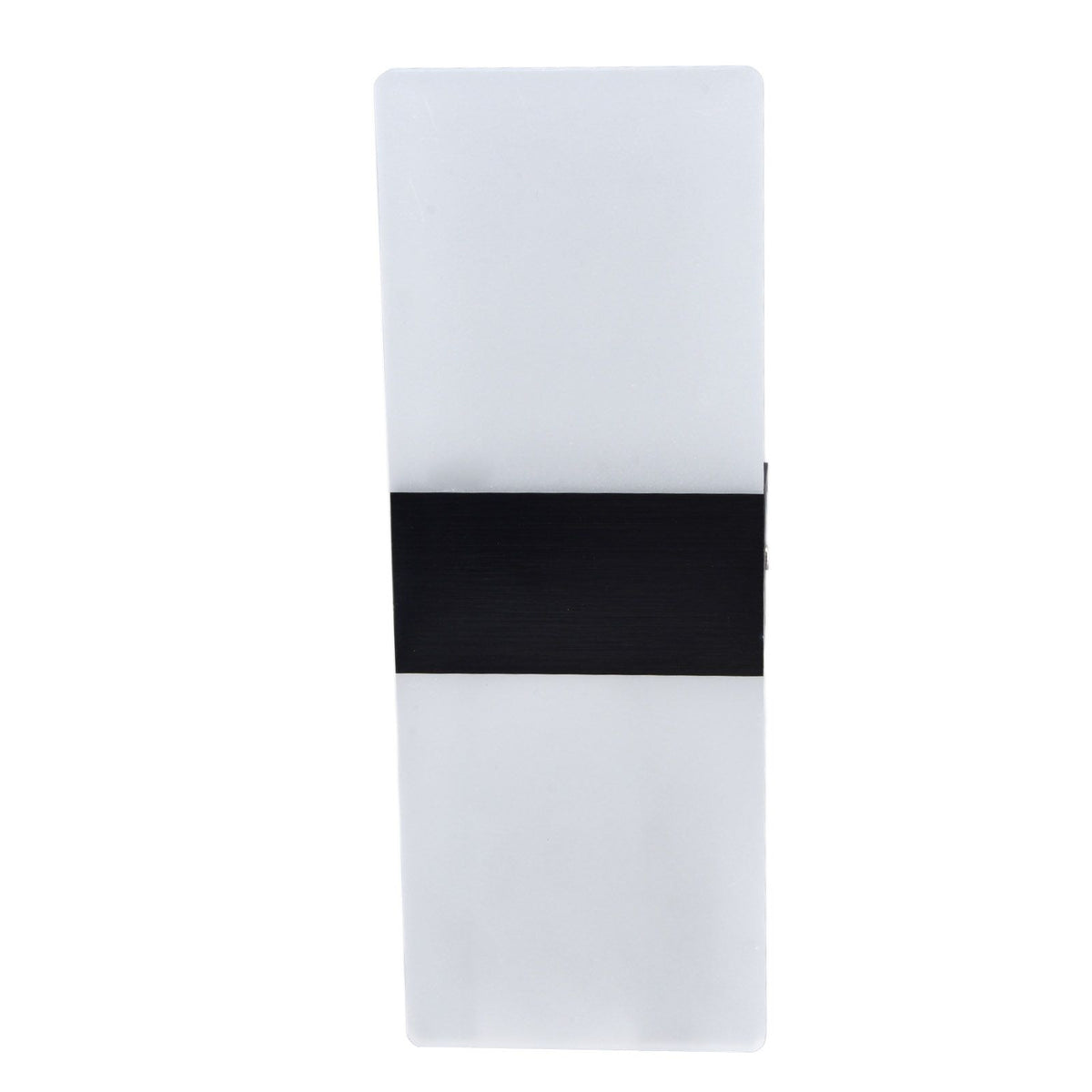 LED Wall Lamp 6W Acrylic Wall Light 360° Luminous High Brightness Preservative Up Down Lights for Bedroom Canteen 90‑265VBlack