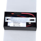 LED Wall Lamp 6W Acrylic Wall Light 360° Luminous High Brightness Preservative Up Down Lights for Bedroom Canteen 90‑265VBlack