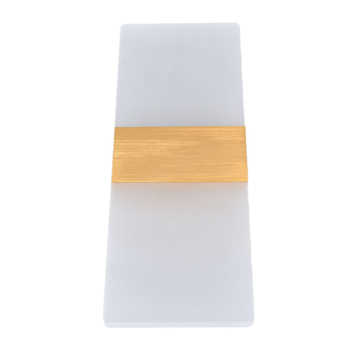LED Wall Lamp 6W Acrylic Wall Light 360° Luminous High Brightness Preservative Up Down Lights for Bedroom Canteen 90‑265VGold