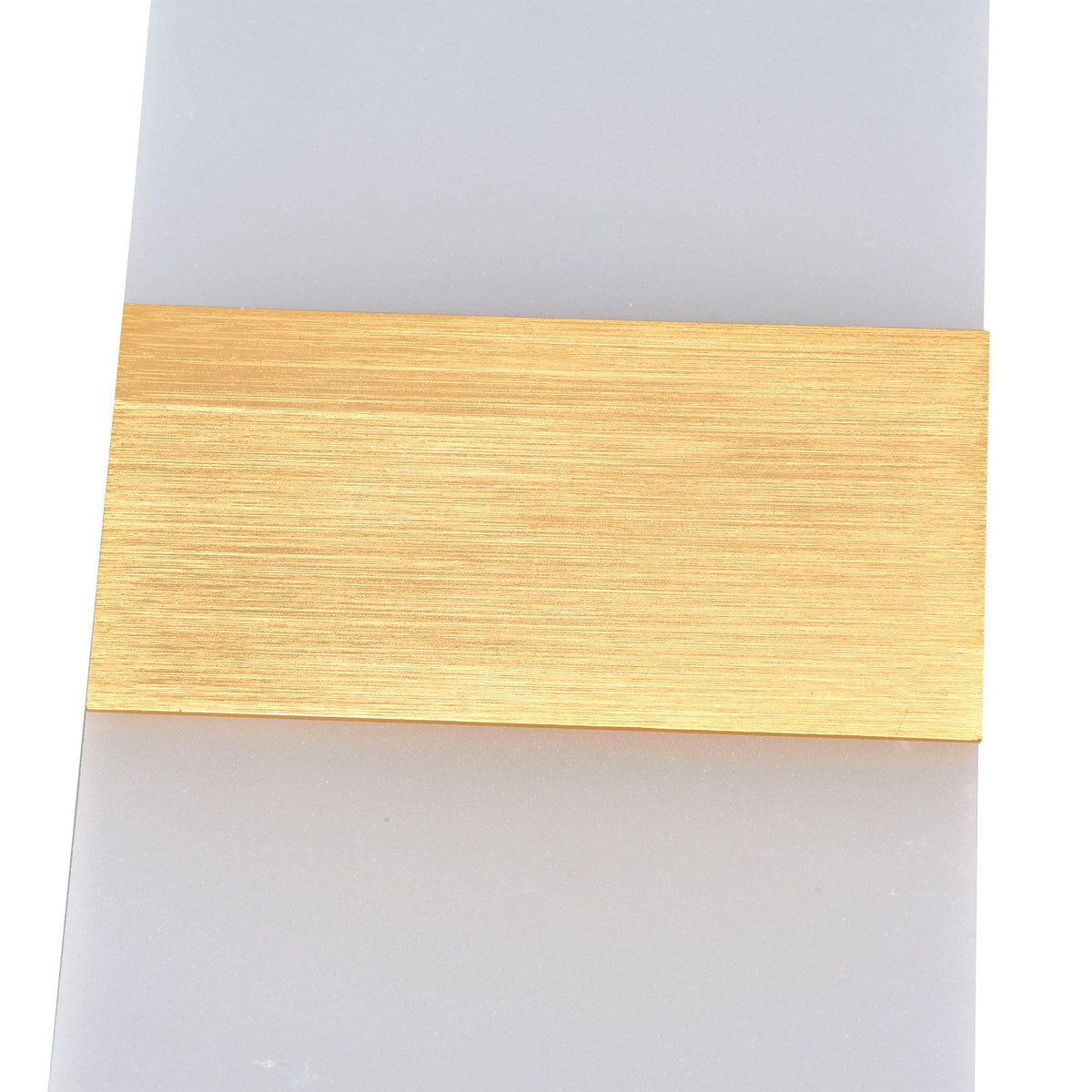 LED Wall Lamp 6W Acrylic Wall Light 360° Luminous High Brightness Preservative Up Down Lights for Bedroom Canteen 90‑265VGold