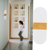 LED Wall Light Acrylic 360° Up Down 6W Warm Modern Wall Lamp for Hallway Bedroom Restaurant 90‑265V Gold