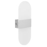 LED Wall Light Acrylic 360° Up Down 6W Warm Modern Wall Lamp for Hallway Bedroom Restaurant 90‑265V White