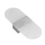 LED Wall Light Acrylic 360° Up Down 6W Warm Modern Wall Lamp for Hallway Bedroom Restaurant 90‑265V White - Low Angle