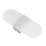 LED Wall Light Acrylic 360° Up Down 6W Warm Modern Wall Lamp for Hallway Bedroom Restaurant 90‑265V White - Extra Image