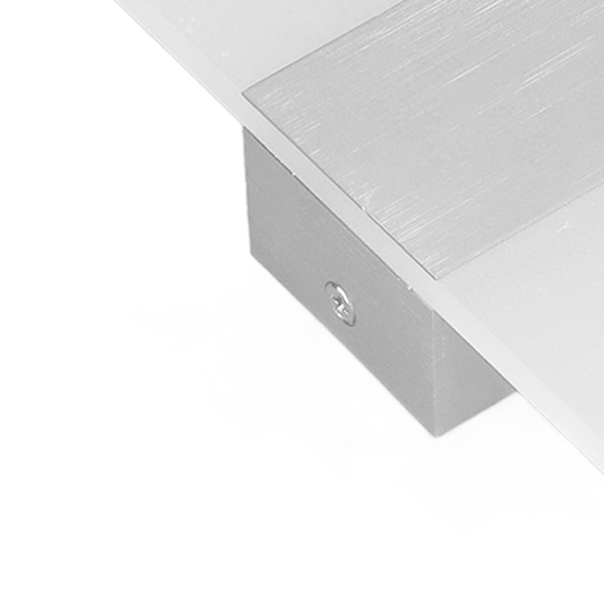 LED Wall Light Acrylic 360° Up Down 6W Warm Modern Wall Lamp for Hallway Bedroom Restaurant 90‑265V White