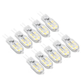 10Pcs G4 LED Bulb Brightness Dimming High Color Rendering Transparent Shell Light Bulbs for Landscape Lights DC 12V White Light - Extra Image