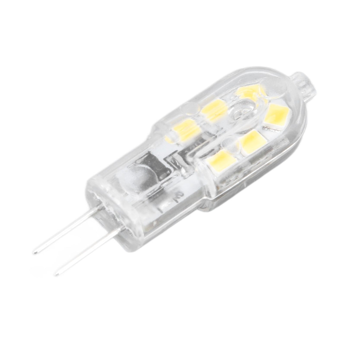 10Pcs G4 LED Bulb Brightness Dimming High Color Rendering Transparent Shell Light Bulbs for Landscape Lights DC 12V White Light