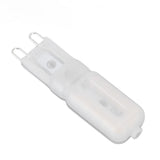 5Pcs G9 LED Bulb Brightness Dimmable High Color Rendering White Shell 22 LEDs Light Bulb for Landscape Lights AC 220V Warm Light