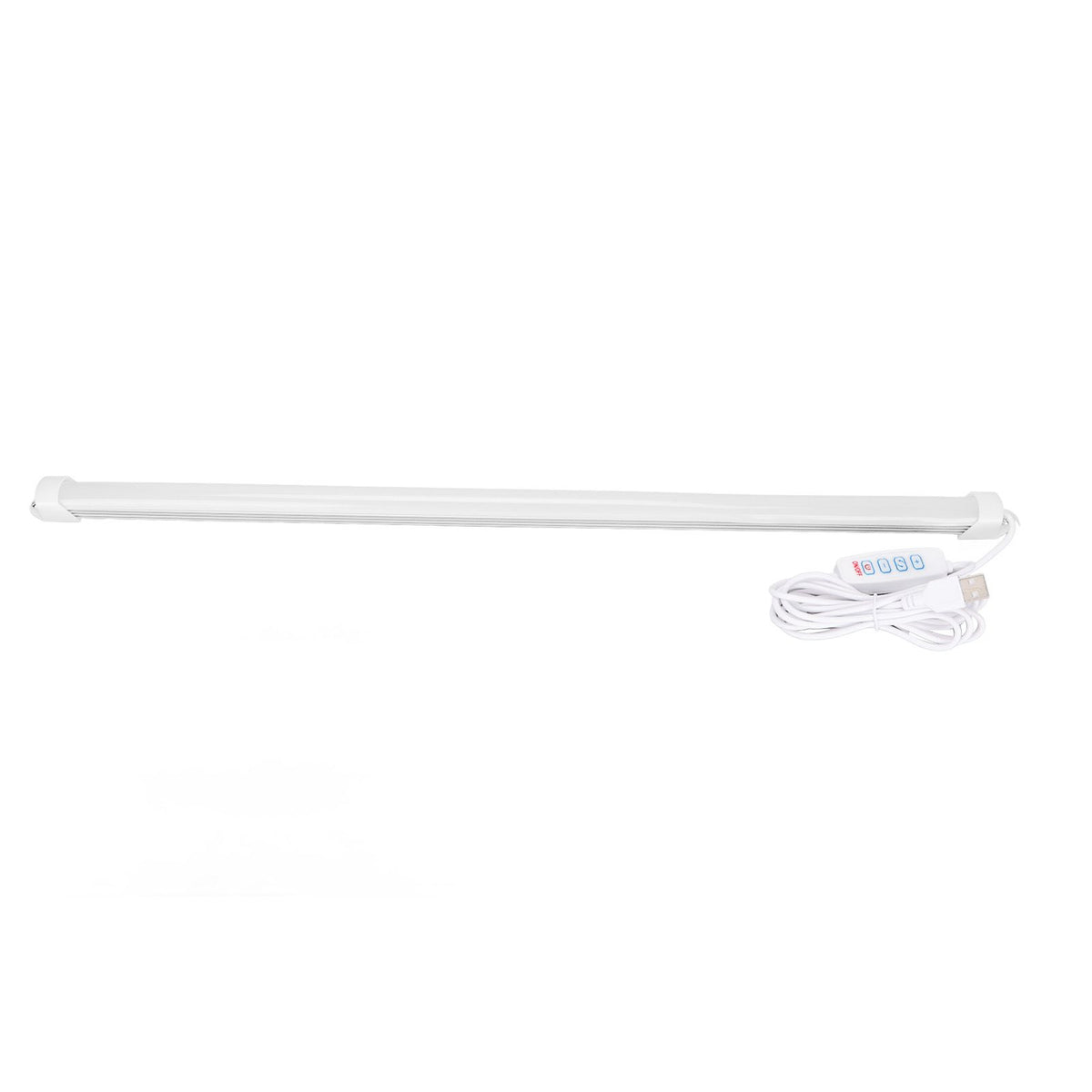 Under Cabinet Light USB Plug in Dimmable Eye Protection 3 Colors LED Counter Bar Lamp for Dormitory Bedroom Desk