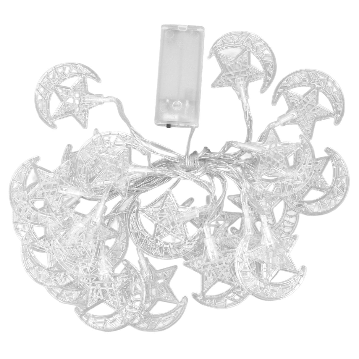 20LED Ramadan Lamp String Fairy Ornament Eid Mubarak String Lights 3 Meter for Wedding Birthday Party
