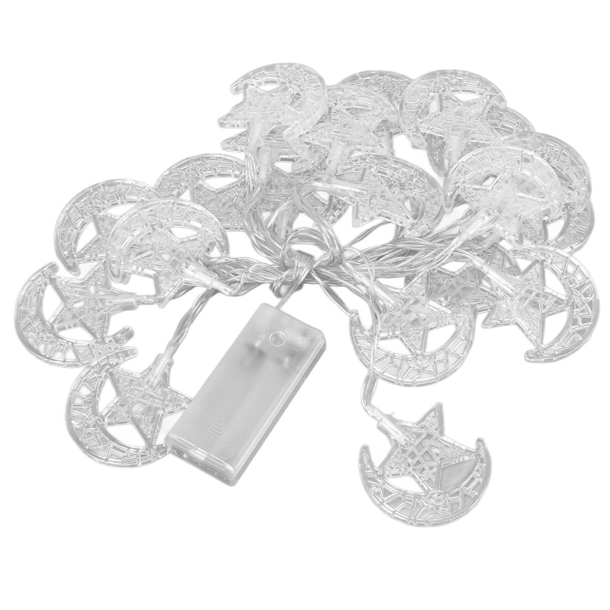 20LED Ramadan Lamp String Fairy Ornament Eid Mubarak String Lights 3 Meter for Wedding Birthday Party