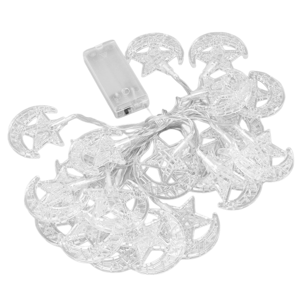 20LED Ramadan Lamp String Fairy Ornament Eid Mubarak String Lights 3 Meter for Wedding Birthday Party