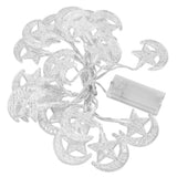 20LED Ramadan Lamp String Fairy Ornament Eid Mubarak String Lights 3 Meter for Wedding Birthday Party