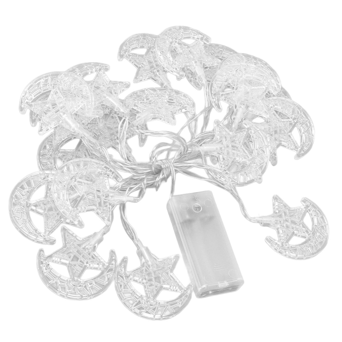 20LED Ramadan Lamp String Fairy Ornament Eid Mubarak String Lights 3 Meter for Wedding Birthday Party
