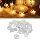 20LED Ramadan Lamp String Fairy Ornament Eid Mubarak String Lights 3 Meter for Wedding Birthday Party - Extra Image