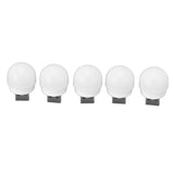 5pcs USB Night Lights Plug In Energy Saving Eye Protection Mini LED Bulb for Bedroom Bathroom Nursery Hallway White Light 5PCS - Rear View