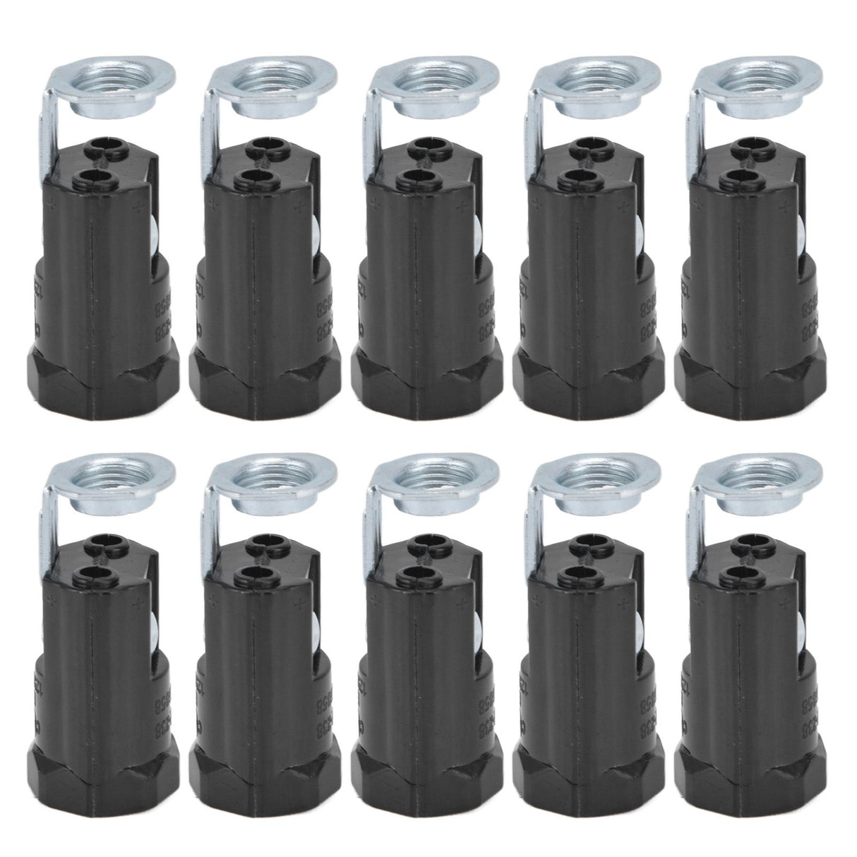 10PCS 125V E12 Lamp Holder E12 Hanging Light Lampholder Lamp Base for Household Office 43mm / 1.7in