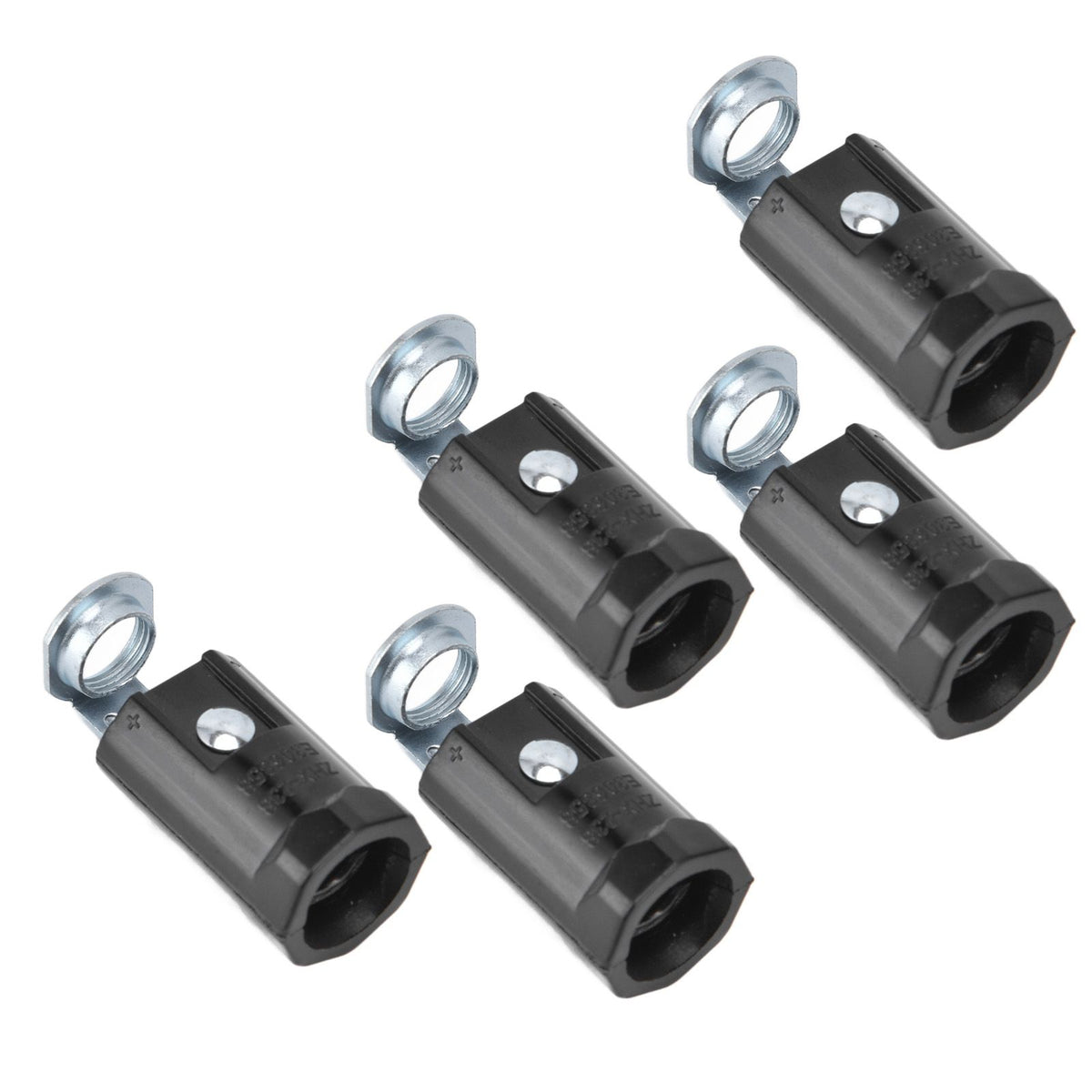 10PCS 125V E12 Lamp Holder E12 Hanging Light Lampholder Lamp Base for Household Office 43mm / 1.7in