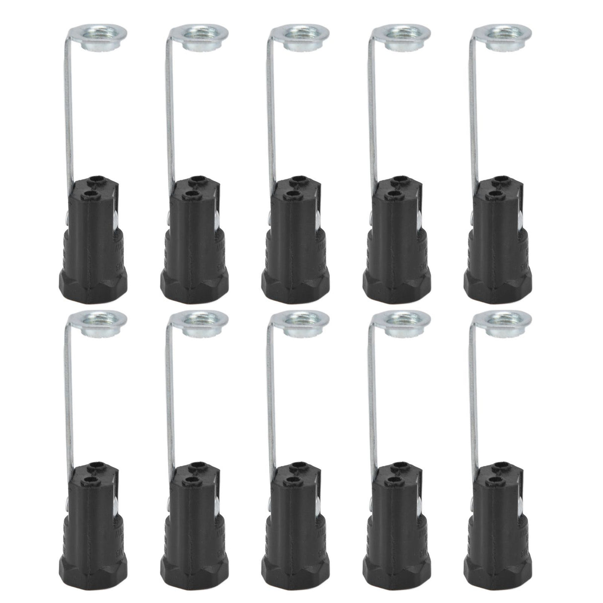 10PCS 125V E12 Lamp Holder E12 Hanging Light Lampholder Lamp Base for Household Office 78mm / 3.1in