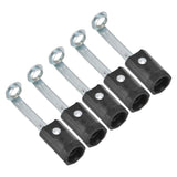 10PCS 125V E12 Lamp Holder E12 Hanging Light Lampholder Lamp Base for Household Office 78mm / 3.1in