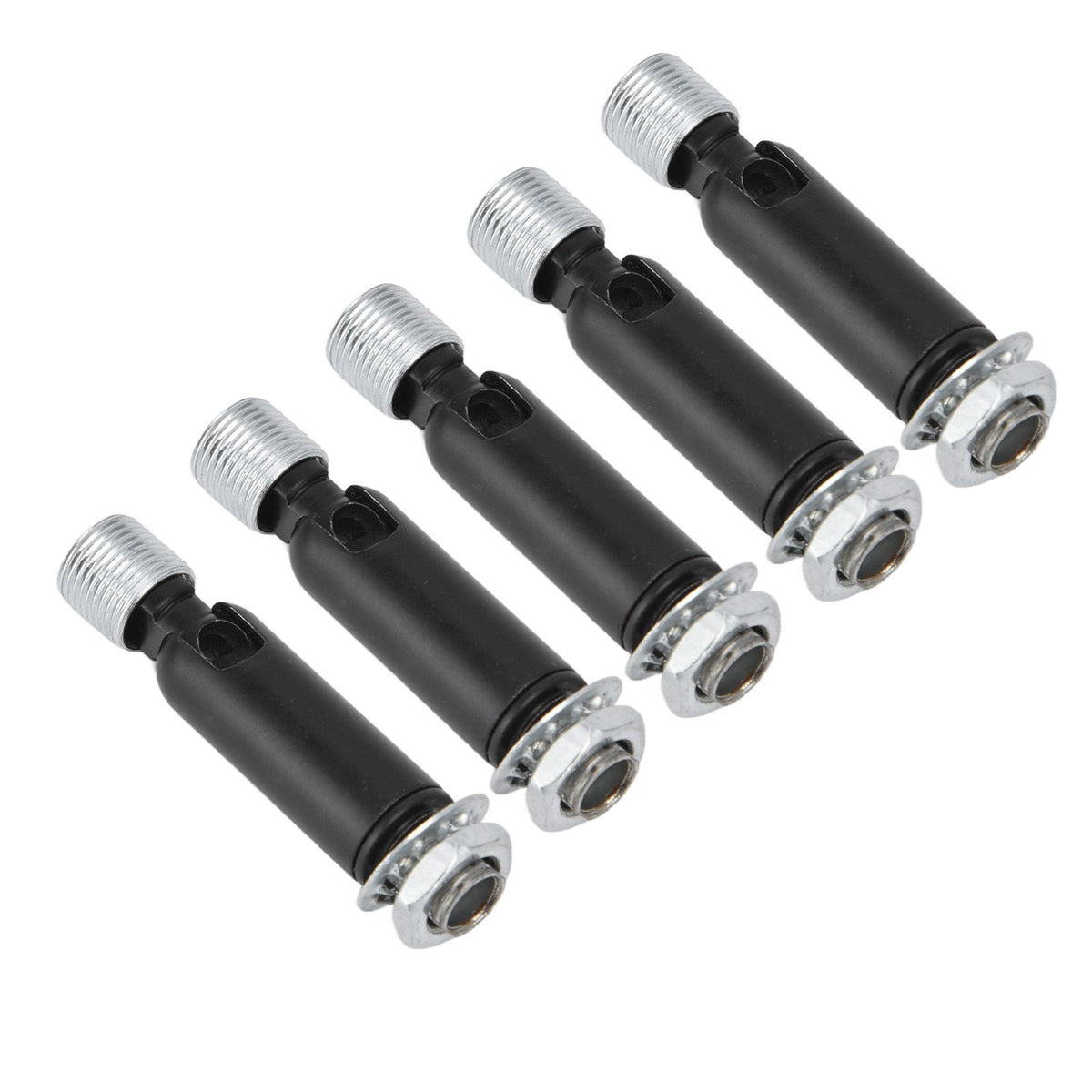 5Pcs M10 Sloped Ceiling Adapter for Ceiling Lamp Pendant Light Chandelier Track Suspension Accessories M10 External Gear Steering Joint Black