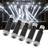 5Pcs M10 Sloped Ceiling Adapter for Ceiling Lamp Pendant Light Chandelier Track Suspension Accessories M10 External Gear Steering Joint Black - Extra Image