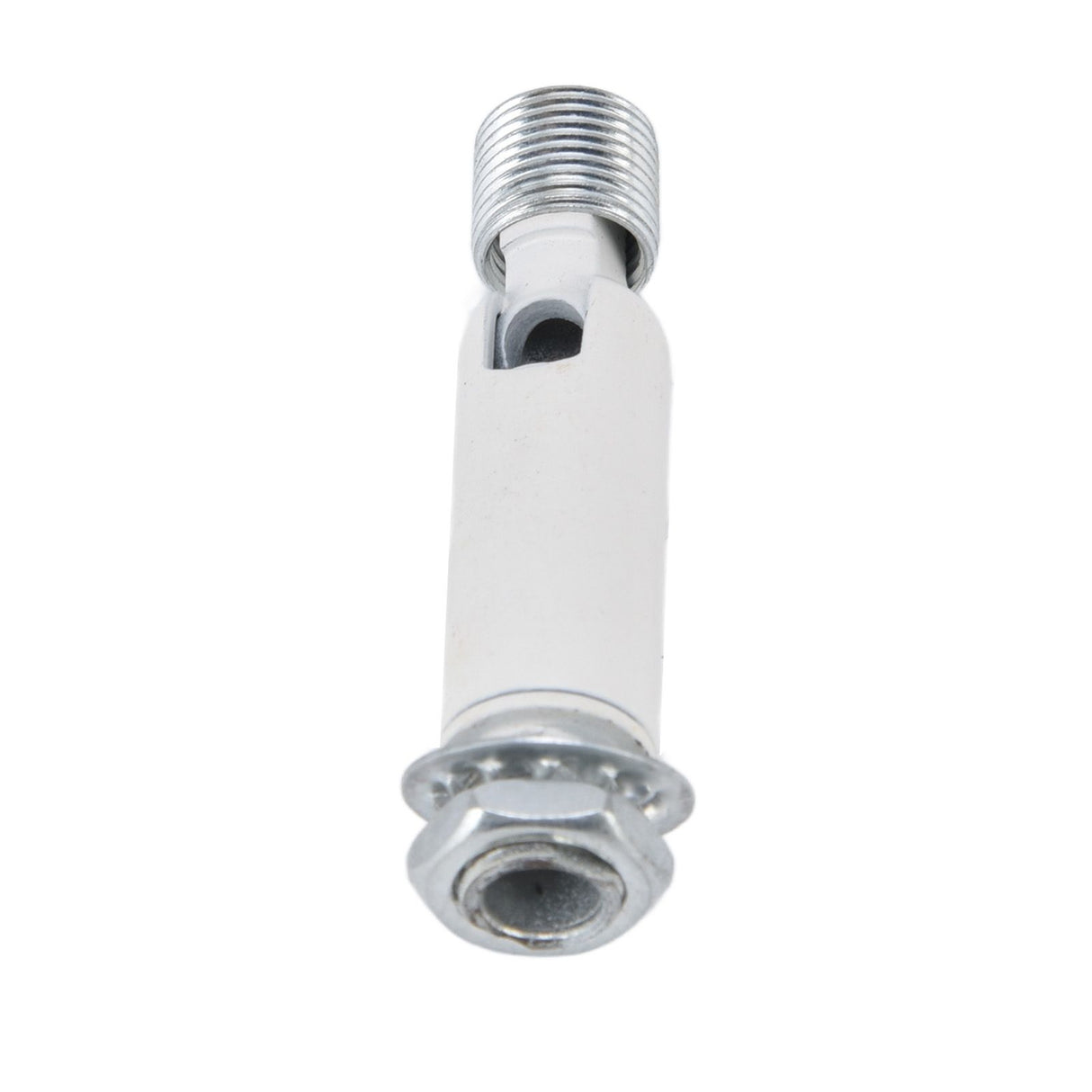 5Pcs M10 Sloped Ceiling Adapter for Ceiling Lamp Pendant Light Chandelier Track Suspension Accessories M10 External Gear Steering Joint White