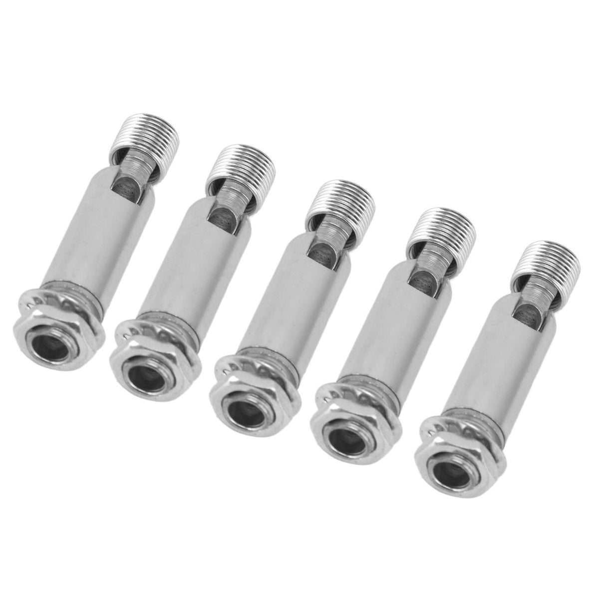 5Pcs M10 Sloped Ceiling Adapter for Ceiling Lamp Pendant Light Chandelier Track Suspension Accessories M10 External Gear Steering Joint Chrome