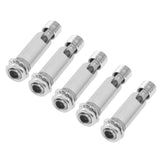 5Pcs M10 Sloped Ceiling Adapter for Ceiling Lamp Pendant Light Chandelier Track Suspension Accessories M10 External Gear Steering Joint Chrome - Extra Image