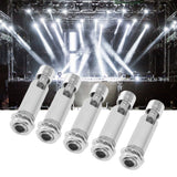 5Pcs M10 Sloped Ceiling Adapter for Ceiling Lamp Pendant Light Chandelier Track Suspension Accessories M10 External Gear Steering Joint Chrome