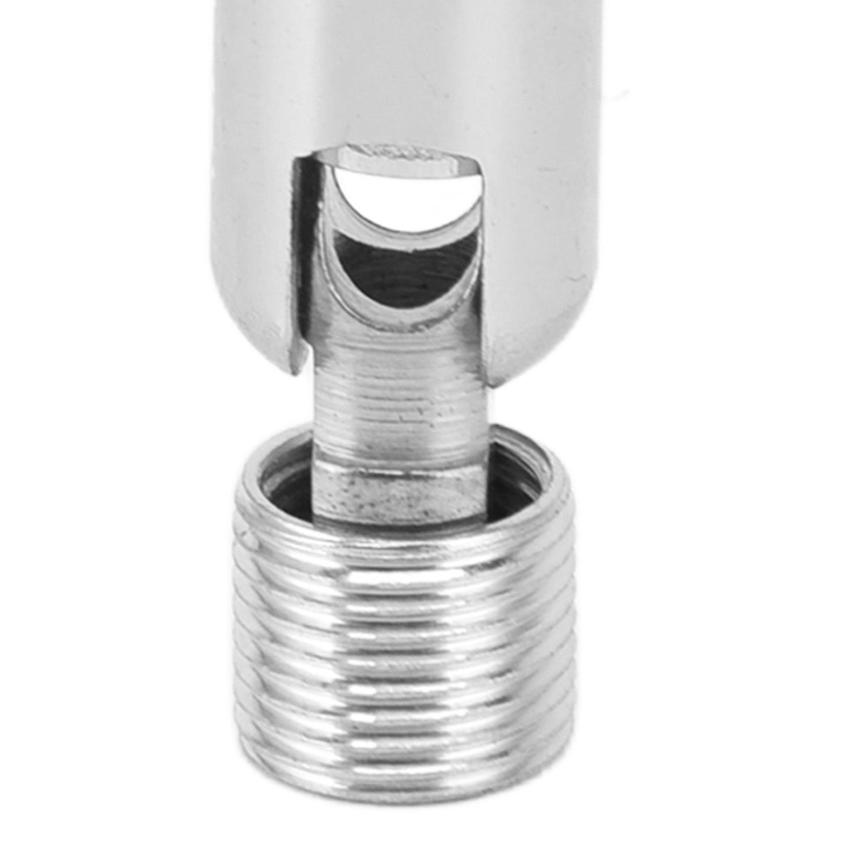 5Pcs M10 Sloped Ceiling Adapter for Ceiling Lamp Pendant Light Chandelier Track Suspension Accessories M10 External Gear Steering Joint Chrome