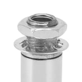 5Pcs M10 Sloped Ceiling Adapter for Ceiling Lamp Pendant Light Chandelier Track Suspension Accessories M10 External Gear Steering Joint Chrome