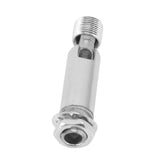 5Pcs M10 Sloped Ceiling Adapter for Ceiling Lamp Pendant Light Chandelier Track Suspension Accessories M10 External Gear Steering Joint Chrome