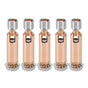 5Pcs M10 Sloped Ceiling Adapter for Ceiling Lamp Pendant Light Chandelier Track Suspension Accessories M10 External Gear Steering Joint Rose Gold