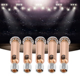 5Pcs M10 Sloped Ceiling Adapter for Ceiling Lamp Pendant Light Chandelier Track Suspension Accessories M10 External Gear Steering Joint Rose Gold - Extra Image