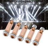 5Pcs M10 Sloped Ceiling Adapter for Ceiling Lamp Pendant Light Chandelier Track Suspension Accessories M10 External Gear Steering Joint Rose Gold - Extra Image