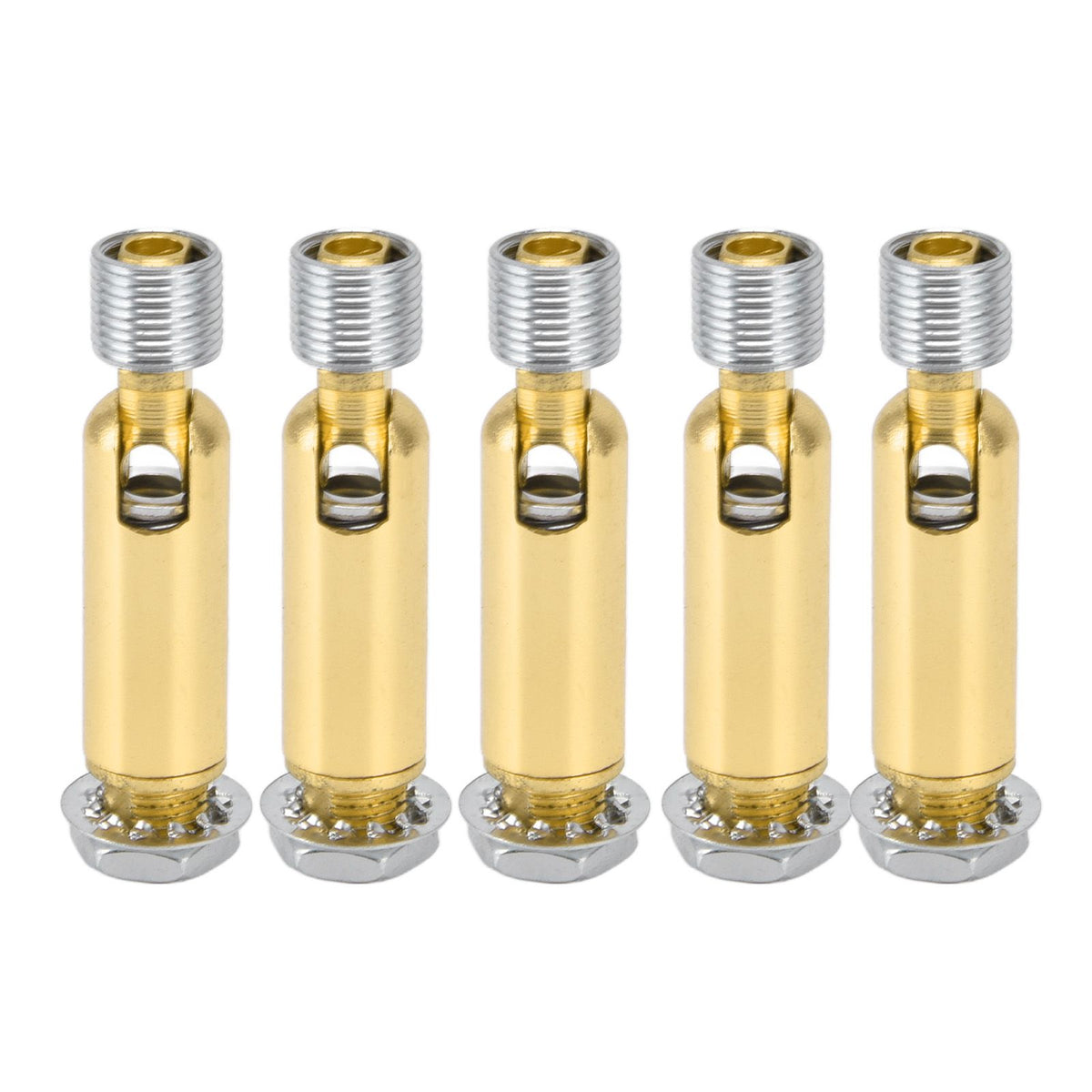 5Pcs M10 Sloped Ceiling Adapter for Ceiling Lamp Pendant Light Chandelier Track Suspension Accessories M10 External Gear Steering Joint Bronze