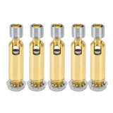 5Pcs M10 Sloped Ceiling Adapter for Ceiling Lamp Pendant Light Chandelier Track Suspension Accessories M10 External Gear Steering Joint Bronze