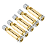 5Pcs M10 Sloped Ceiling Adapter for Ceiling Lamp Pendant Light Chandelier Track Suspension Accessories M10 External Gear Steering Joint Bronze