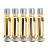5Pcs M10 Sloped Ceiling Adapter for Ceiling Lamp Pendant Light Chandelier Track Suspension Accessories M10 External Gear Steering Joint Bronze - Rear View