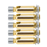 5Pcs M10 Sloped Ceiling Adapter for Ceiling Lamp Pendant Light Chandelier Track Suspension Accessories M10 External Gear Steering Joint Bronze - Close-Up Angle