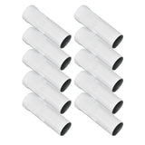 10Pcs E14 Metal Tube for Candle Lamp Holder Lamp Base Lighting Accessories 25x80mm White - Extra Image