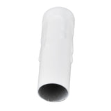 10Pcs E14 Metal Tube for Candle Lamp Holder Lamp Base Lighting Accessories 25x80mm White